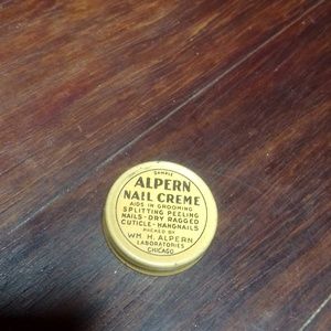 Antique ALPERN NAIL CREME